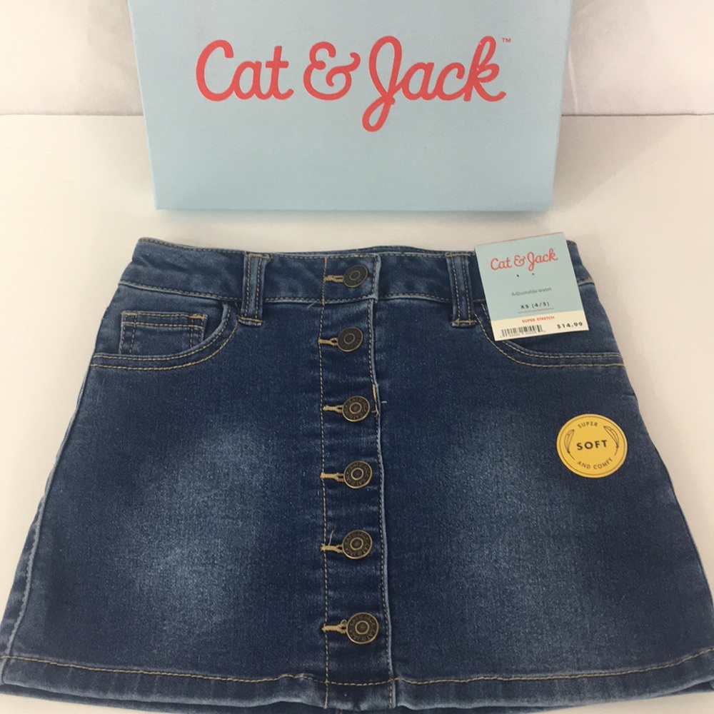 Denim skirt